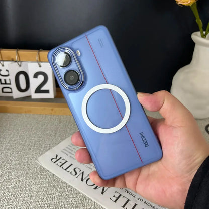 Case For Xiaomi POCO X7 Pro Redmi Turbo 4 Cover Fashion TPU Transparent Soft Silicone Magsafe Cases For POCO X7Pro Shell Funda