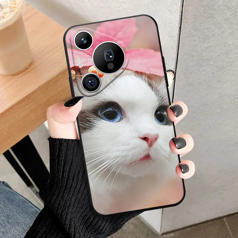 For HUAWEI Pura 70 Ultra Case Cool Lion TPU Back Cover For HUAWEI Pura 70 Pro Plus Soft Silicone Phone Case Pura70 Funda Coque