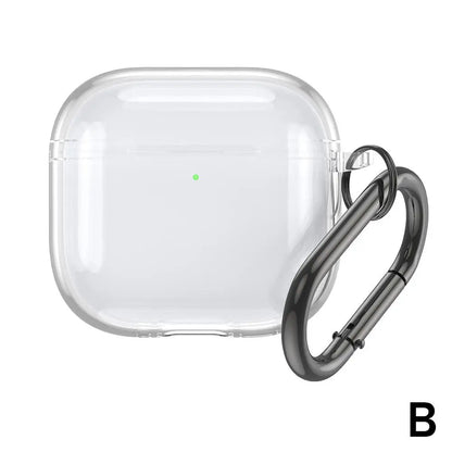 Earphone Protective Cover For Apple AirPods 4 2024 Charging Case Cover Transparent TPU Shockproof Wireless