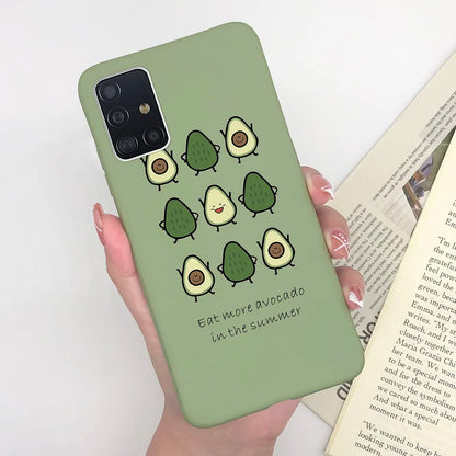 For Samsung Galaxy A51 Case Cover Soft Silicone TPU Bumper Phone Case for Samsung A31 A71 A515 A515F A 71 51 31 Coque Funda Capa
