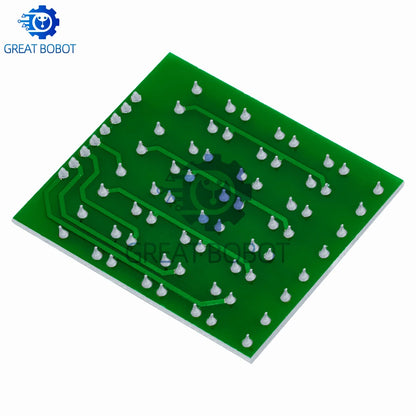 1PCS 8pin 4*4 4x4 Matrix 16 Keypad Keyboard Breadboard Module 16 Button Mcu for arduino Diy Starter Kit