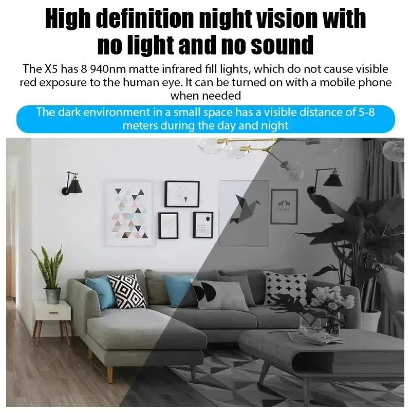 1080P HD Mini Camera Wireless Surveillance Security Video Cam Night Vision Motion Detect Camcorder Mini Cam Monitor Smart 2026