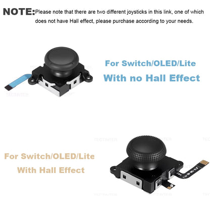 For NS Switch/Lite/OLED Joystick Controller Hall Effect Replacement Joystick Gamepad Thumb Stick Analog Repair Parts Accessories
