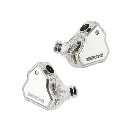 7Hz x Crinacle Zero :2 Updated 10mm Dynamic Driver IEM Wired Earbuds Earphones Gaming Earbuds with OFC IEM Cable for Musician