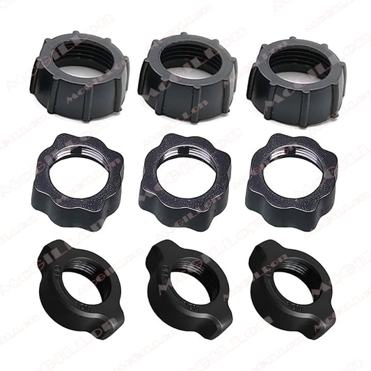 Universal 17mm Ball Mount Air Outlet Fixing Clip Nut Screw Base Option Holder for Car Phone Holder GPS Dash Suction Cup Bracket