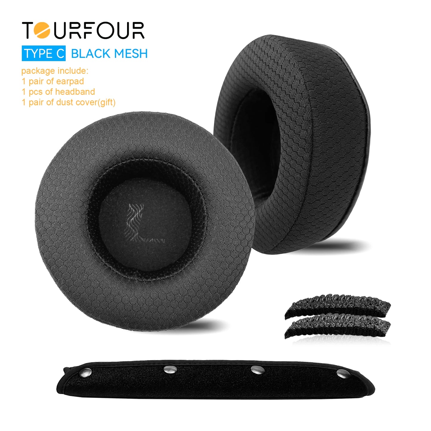 TOURFOUR Replacement Earpads for Beyerdynamic DT770,DT880,DT990,DT770pro,DT880pro,DT990pro,MMX300 Headphones Ear Cushion