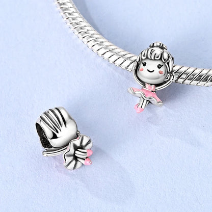 New IN 925 Sterling Silver Charms Beads Headphones Snail Fox Rose Pendant Jewelry Fit Original Bracelet For Women DIY Gift