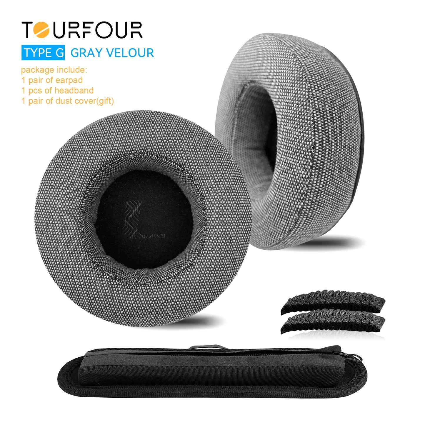 TOURFOUR Replacement Earpads for Beyerdynamic DT770,DT880,DT990,DT770pro,DT880pro,DT990pro,MMX300 Headphones Ear Cushion