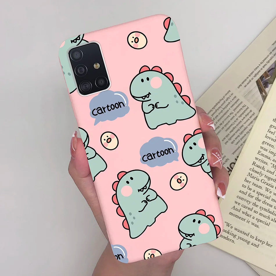 For Samsung Galaxy A51 Case Cover Soft Silicone TPU Bumper Phone Case for Samsung A31 A71 A515 A515F A 71 51 31 Coque Funda Capa
