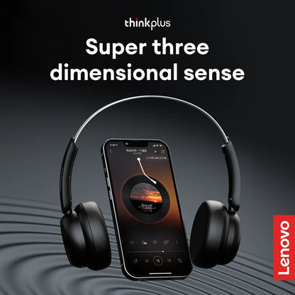 Original Lenovo TH66 Wireless Earbuds Bluetooth 5.4 HiFi Sound Headphones Noise Reduction Gaming Earphones Deep Bass Headsets