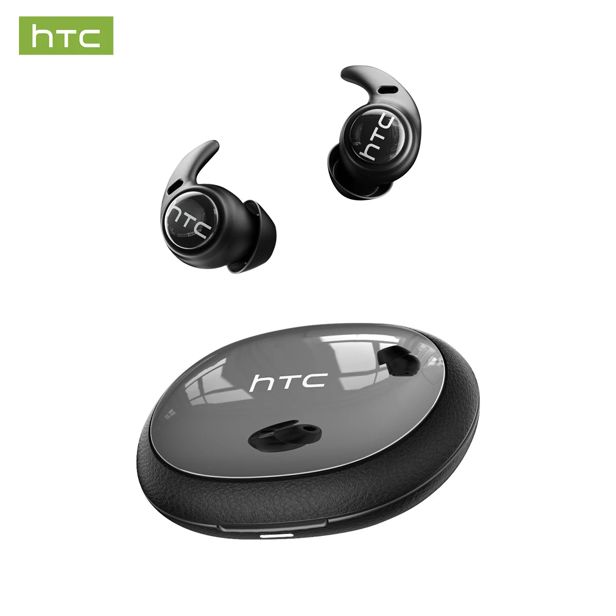 Wireless Bluetooth Headphones HTC NE76 Earbuds AI Smart Translation Earphones 30-Hour Battery Life For music office work sleep