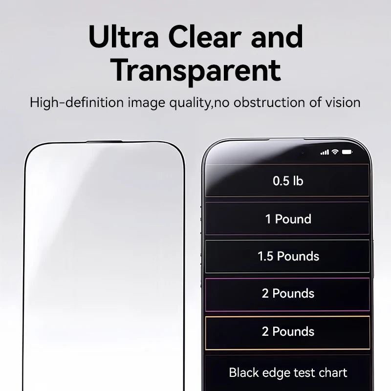 Joyroom 3/2/1PCS For iPhone 17 Pro Max HD Glass Screen Protector For iPhone 17/17Pro/17Air Tempered HD Glass Film Protection
