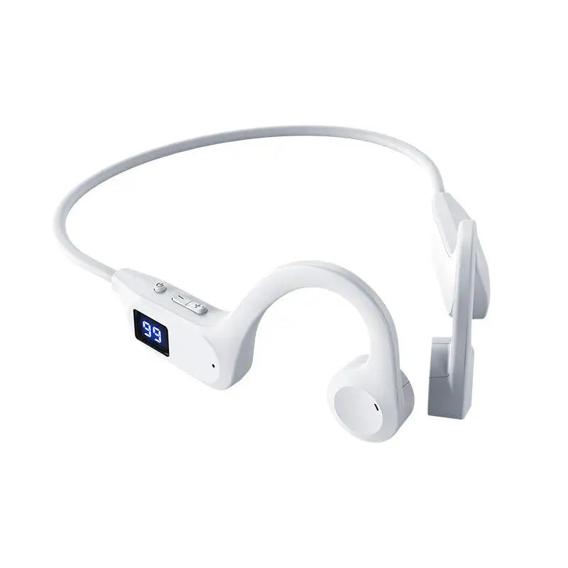 X7 Air-conduction Bluetooth Headphones V5.3 With Memory Card Slot Digital Display Over-ear Sports Headphones 2026 NEW