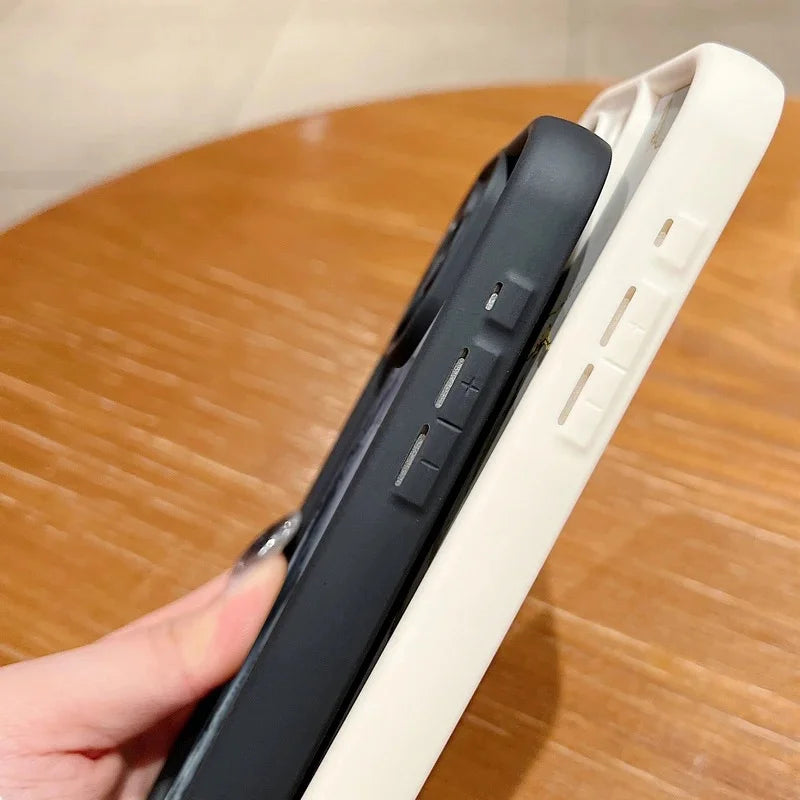 Artistic Line Cat Case For OPPO Reno 13 14 11 12F 11F 13F Realme C53 C55 C65 C63 C67 C71 15T 14 Plus A78 A58 A79 A60 A6 A5 Pro