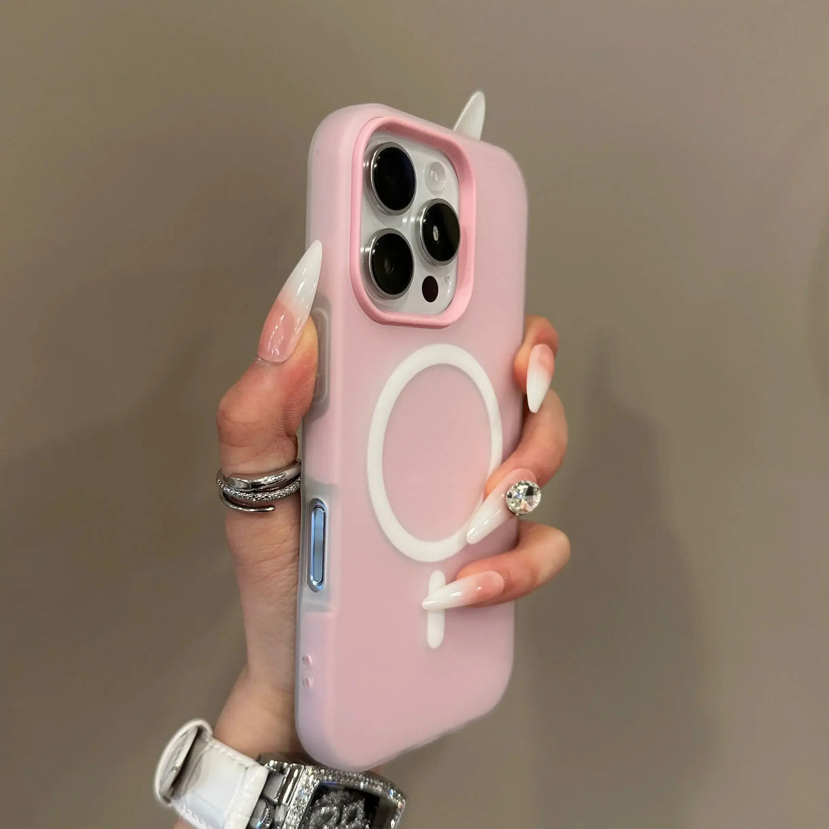 Luxury Candy For Magsafe Wireless Charge Matte Phone Case For iPhone 11 12 13 14 15 16 Pro Max Plus Magnetic Bumper Cases Cover