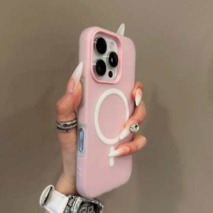 Luxury Candy For Magsafe Wireless Charge Matte Phone Case For iPhone 11 12 13 14 15 16 Pro Max Plus Magnetic Bumper Cases Cover