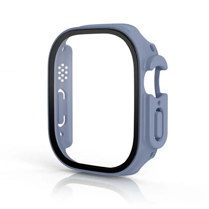 Glass+case For Apple Watch Ultra 49mm strap smartwatch PC Bumper+Screen Protector Tempered Cover iwatch series band Accessories