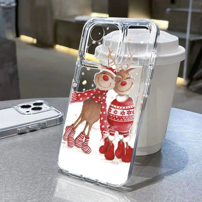 Merry Christmas Tree Santa Claus Phone Case For IPhone 17 Air 16 16E 15 14 Plus 13 12 11 Pro Max Case X XS XR 7 8 Plus Cover