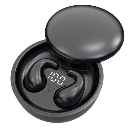 SK28 Ultra-thin Sleeping Headphones 5.4 Wireless Bluetooth Headset Invisible Earbuds Hidden In Ear Sports Earphones Waterproof