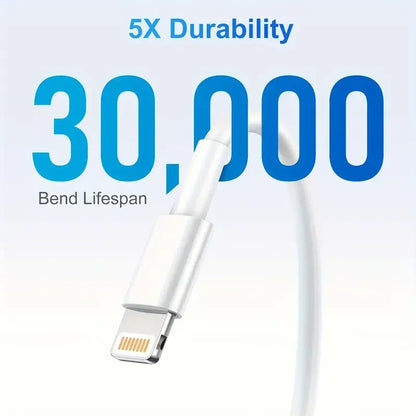 3pcs 1pc for iPhone charger cable lightning data cable original  MFi certified USB A charging cable suitable for iPhone 13 12 1