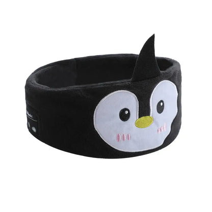 Bluetooth Music Headband Bluetooth V5.0 Chip Animal Bluetooth Wireless Headphones Kids Headband Thin Mask Speaker Sleep K6A9