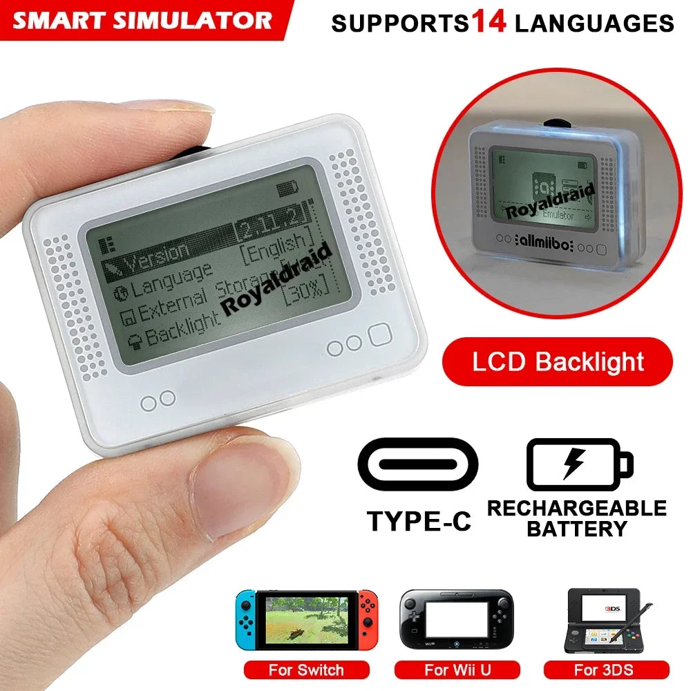 NEW Improve Gaming Experience Game Simulator Infinite Card Swipe Smart For Amiibo Emulator Universal For Switch 3DS Wii U Access