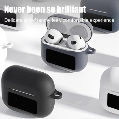 Wireless Earphones protective case Bluetooth 5.4 Touch Screen  PIXFAB A9 PRO Silicone anti-fall soft shell