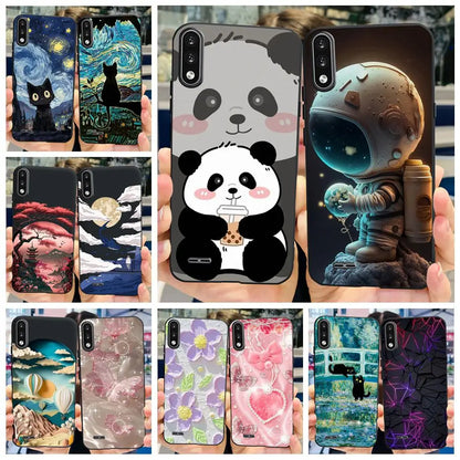 For LG K22 2020 Case LM-K200 New Fashion Painted Cover Shockproof Phone Case For LG K22 K 22 LGK22 Soft Fundas 6.2'' Coque Shell