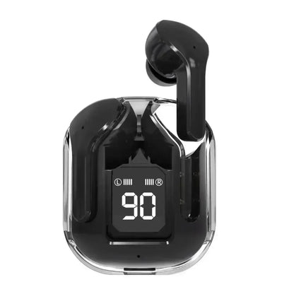 Wireless Bluetooth Headphones Tws in -ear Wireless Earphones with Microphone Led Display for Call Game Music Sports