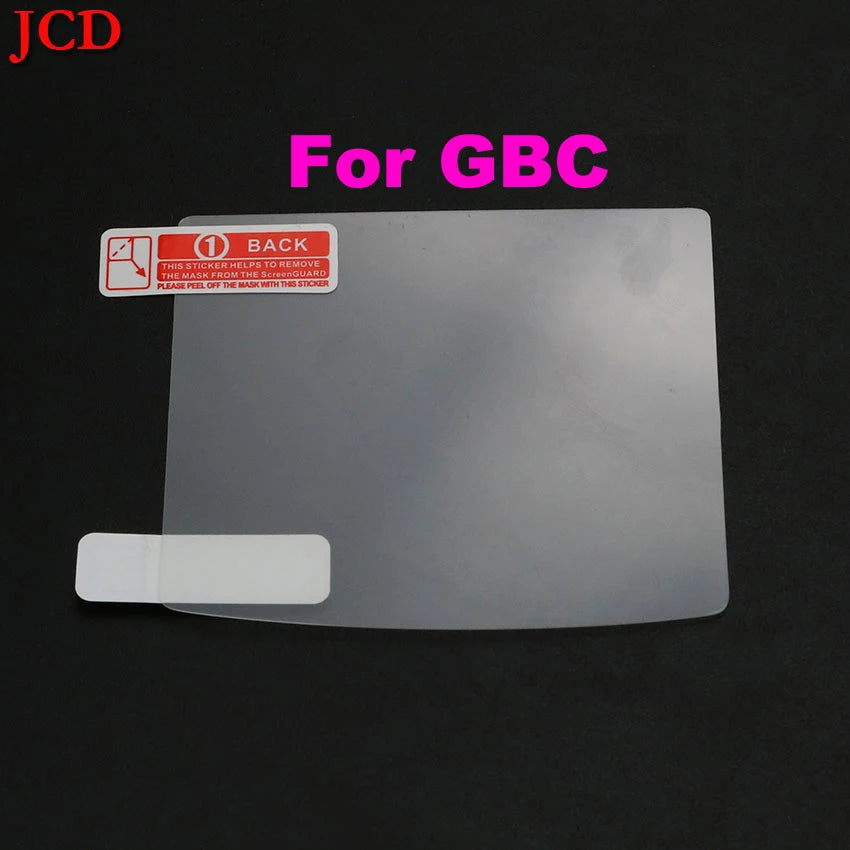 JCD 1pcs Top Bottom HD Clear Protective Film For GB GBA GBC GBA SP DSL NDSL For 2DS New 3DS XL LCD Screen Protector