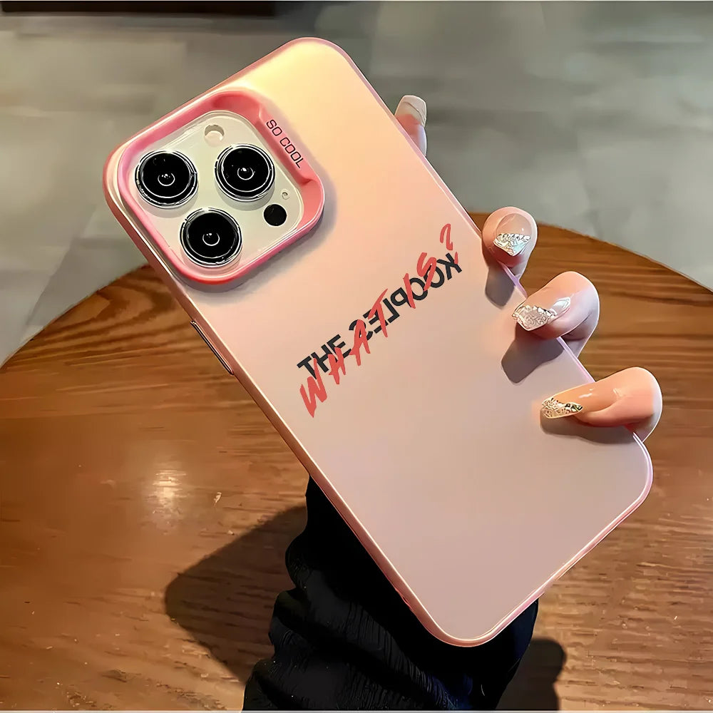 T-The K-Kooples Phone Case For iPhone 16e 16 15 14 13 12 11 mini Pro Max X XR XSMAX 8 7 Plus Anti Fall Matte Back Cover