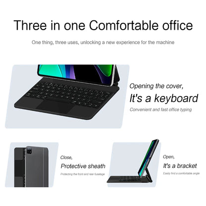 Magic Keyboard Folio For Xiaomi Pad 6 Pad6 11 inch Tablet for MiPad 6 Mi Pad 6 5 Pro Pad5 11" Smart Case Backlit keyboard Cover