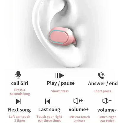 E7s Tws Gaming Headset Bluetooth Earphones Earbuds Blutooth Earphone Wireless Hearing Aids Sport EarBuds Hifi headphones