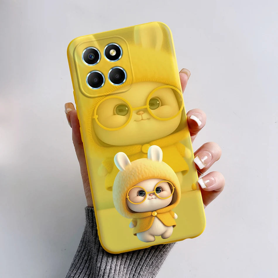 For Honor X6 5G Case VNE-LX1 VNE-LX2 VNE-LX3 Phone Cover Popular Astronaut Soft Funda For Honor X8 TFY-LX1 HonorX8 Bumper Coque