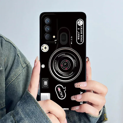 For Realme GT Master Phone Case GTmaster Edition RMX3363 RMX3360 Casing Soft Silicone Sweet Painted Fashion Flower Printed Cover