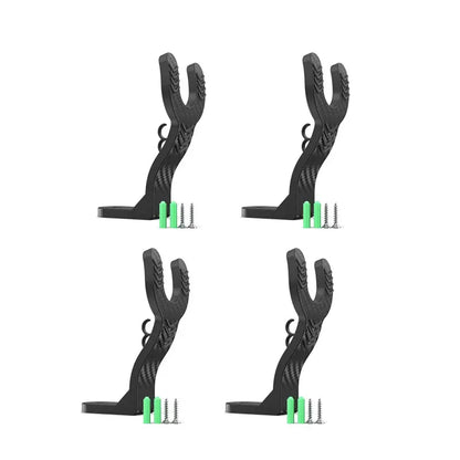 Motorcycle Helmet Hook Racks Kitchen Cabinet Shelf Wall Mount Hook Multipurpose Display Hanger Stand Wall-Mounted Storage Holder