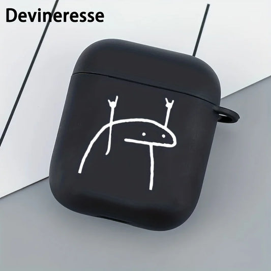 Rock And Roll Matchstick Men Protective Case For Wireless Headset For Airpods 1/2 Case Airpods3 Airpods Pro Generation Tpu Case