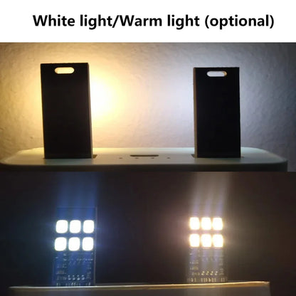 10/5/1PCS Mini 5730 USB 6 LED Light 5V Touch Sensor Dimmable Night Light for Power Bank Computer Laptop Book Reading Table Lamp