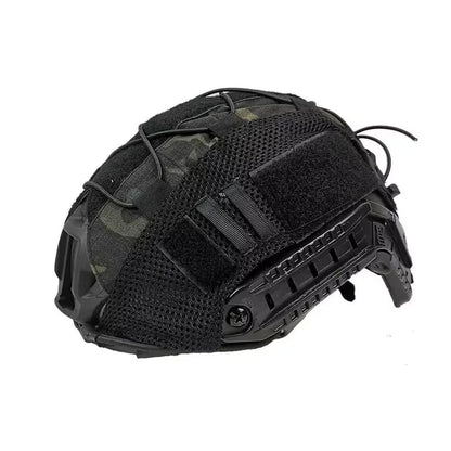 Tactical Helmet Cover for Fast Helmet Multi-Camo Helmet Cover for Airsoft HelmetMilitary Paintball Hunting Shooting Gear