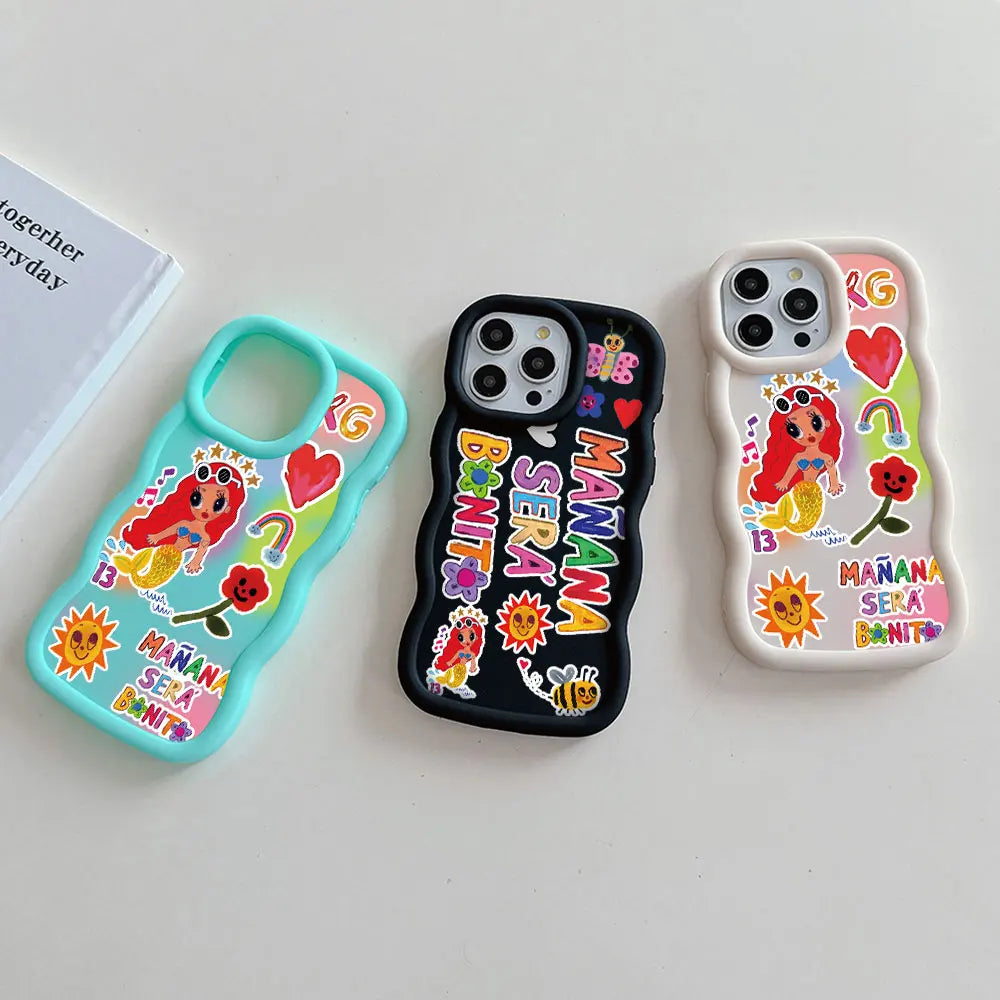 Cute Karol G Manana Sera Bonito Phone Case For Xiaomi Redmi Note 8 9 9S 10 10S 11 12 13 Pro Plus 4G 5G Candy Soft TPU Back Cover