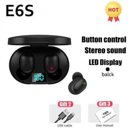 Wireless Headphones Bluetooth 5.1 Headset Noise Cancelling Headband Sport Running Earbuds Earphones With Mic For iPhone Xiaomi