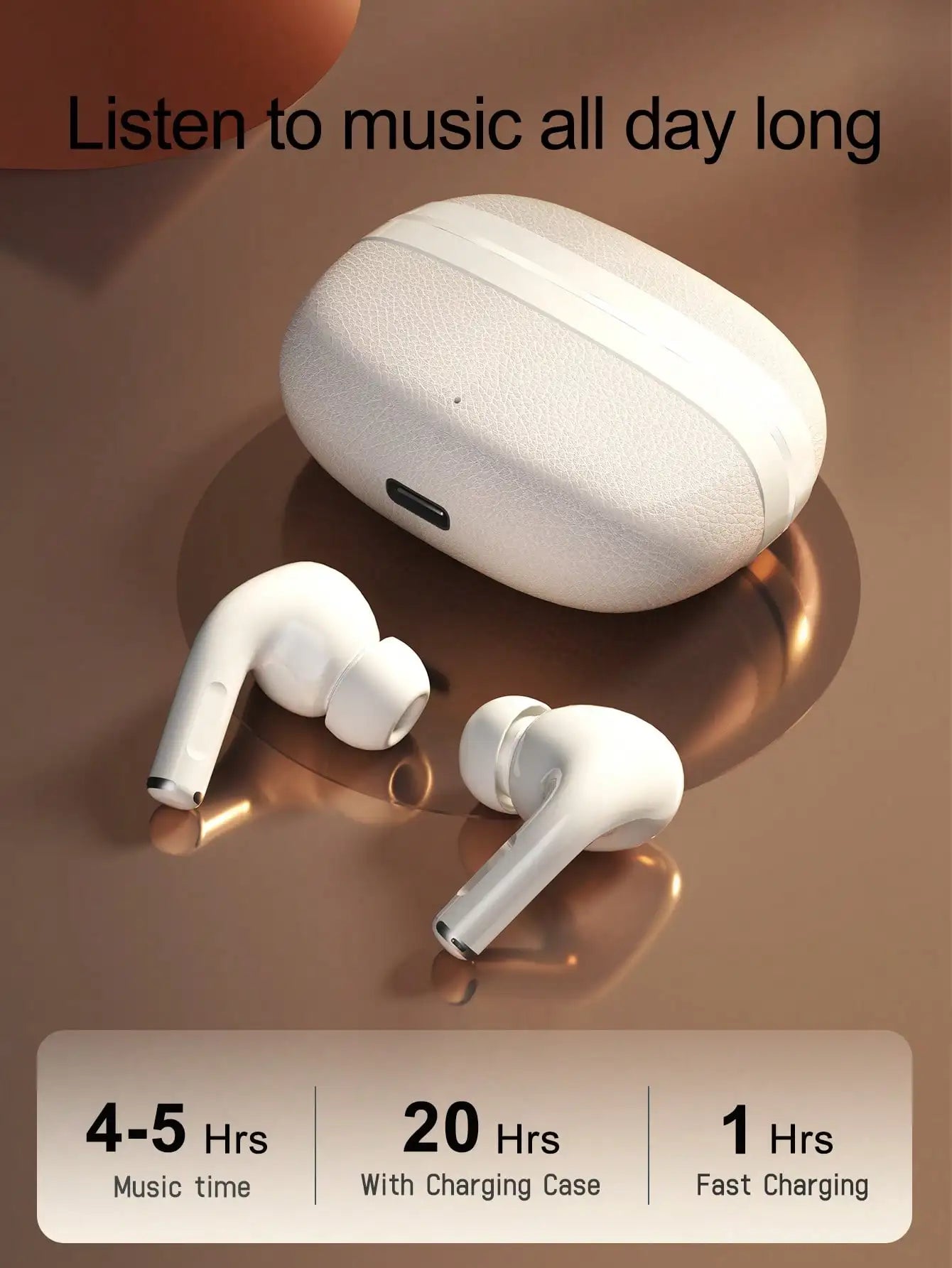 S31-TWS Wireless Headphones - Bluetooth Headphones - Physical Noise-Canceling Headphones - Long-Lasting Battery Headphones