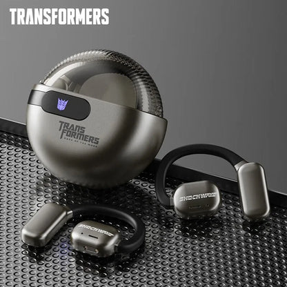 Original TRANSFORMERS TF-T09 Bluetooth 5.4 OWS Ear Hook Earphones Long Endurance  Headphones Fashion Sport Gaming Earbuds