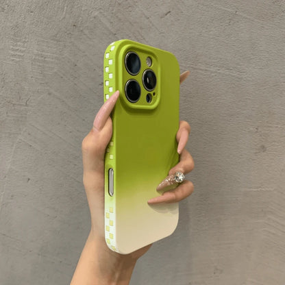 Luxury Liquid Silicone Gradient Color Phone Case For iPhone 13 14 15 16 17 Pro Max Air Plus Soft Candy Bumper Cases Cover