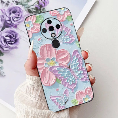 6.8'' For Tecno Spark6 KE7 Back Cover For Techno Spark 6 Case Shockproof Luxury Cute Cartoon Funny Cool Silicone Bumper Funda