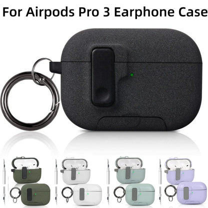 For AirPods Pro 3 Case Full Body Shockproof Protective Mobile Phone Holder Style Earphone Case with Cleaner Kit For AirPods Pro3