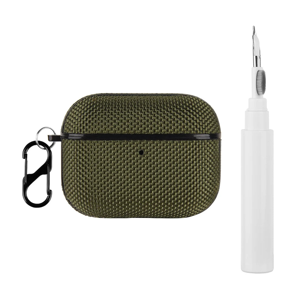 Nylon Plastic Headphone Cover For Airpods Pro 3 Case Earphones Shell Waterproof Funda For AirPods Pro 3 Cases With Cleaning Kit