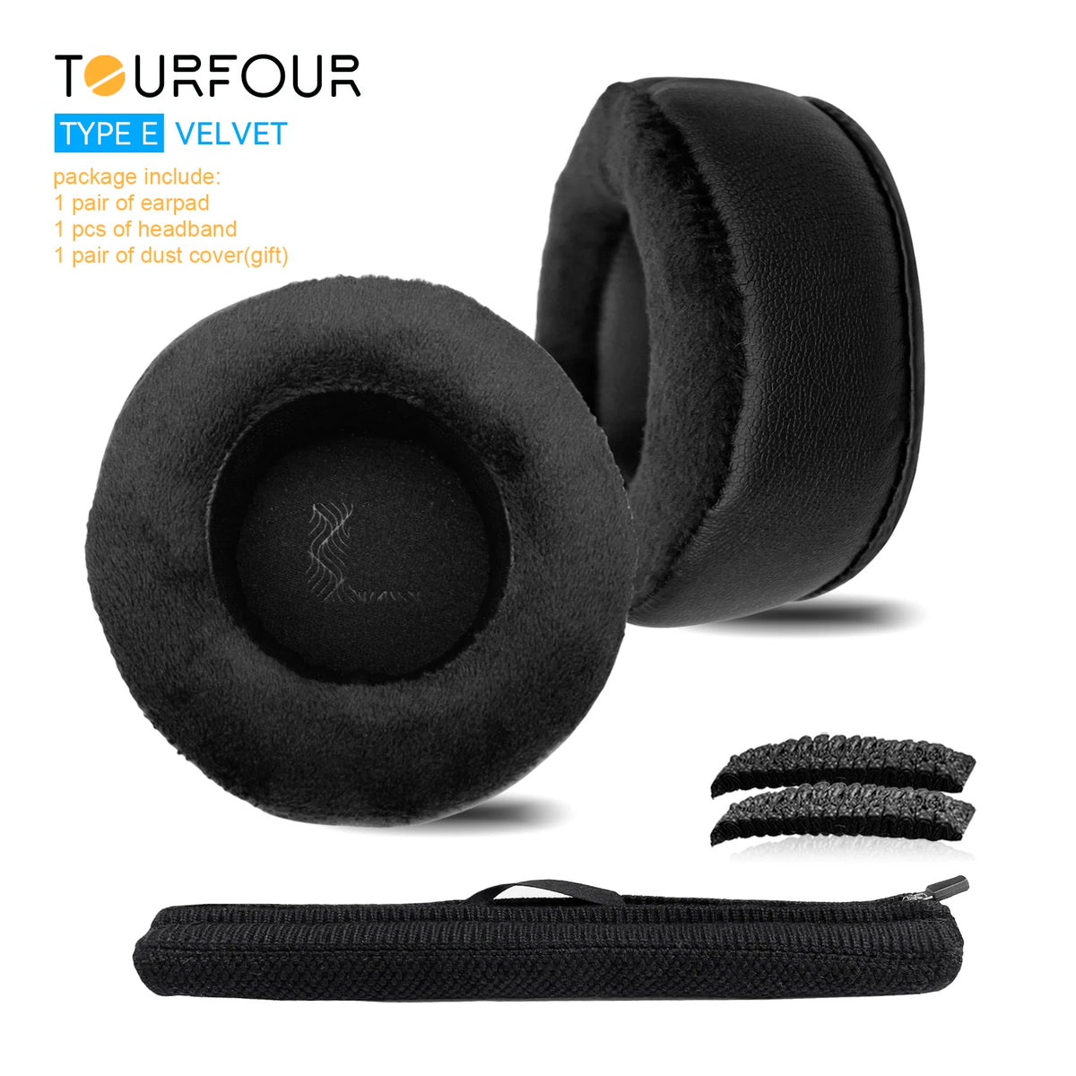 TOURFOUR Replacement Earpads for Beyerdynamic DT770,DT880,DT990,DT770pro,DT880pro,DT990pro,MMX300 Headphones Ear Cushion