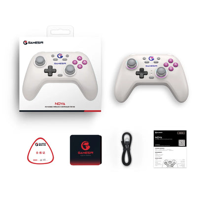 GameSir Nova Wireless Switch Controller Bluetooth Gamepad Hall Effect Joystick for Nintendo Switch iPhone Android Phone PC