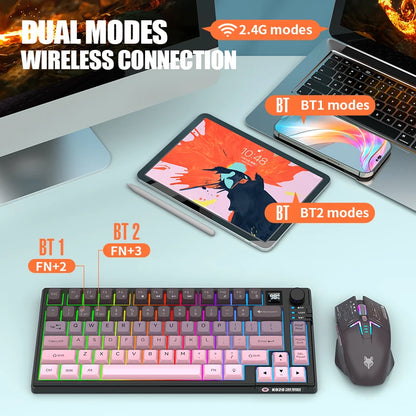 K920 USB Wired Game Keyboard Mouse Set Illuminated Desktop/Laptop Home Office Female Male Keyboard